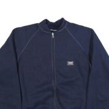 HELLY HANSEN Mens Navy Blue Jacket L Synthetic Zip Plain Casual Outdoor