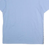 BAKERS Mens Blue Summer Shadow Graphic T-Shirt XL Short Sleeve Round Neck Casual
