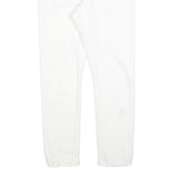 LEVI'S 501S Womens Slim White Denim Jeans Button W28 L28 Classic Cotton