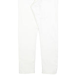 LEVI'S 501S Womens Slim White Denim Jeans Button W28 L28 Classic Cotton
