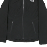 THE NORTH FACE Womens Black Softshell Jacket S Polyester Blend Zip Outdoor