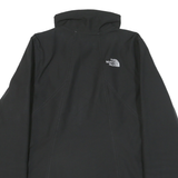 THE NORTH FACE Womens Black Softshell Jacket S Polyester Blend Zip Outdoor