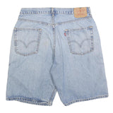 LEVI'S Mens Shorts Blue Casual Denim L W36 Classic Cotton Blend Relaxed