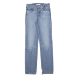 LEVI'S 314 Womens Jeans Blue Regular Straight Denim Light W26 L32 Classic Fit