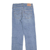 LEVI'S 314 Womens Jeans Blue Regular Straight Denim Light W26 L32 Classic Fit