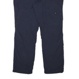 EP Mens Polyester Blend Navy Regular Fit Straight Leg Trousers W38 L32 Zip