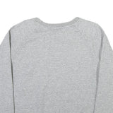 LEVI'S Mens Grey Crew Neck M Cotton Blend Sweatshirt Pullover Casual Logo