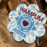 Wampum Shirt - Small Gold Polyester Blend