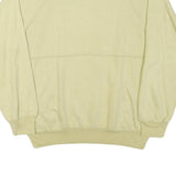 NORMAN GREEN Mens Beige Cotton Blend Crew Neck M Plain Pullover Sweatshirt