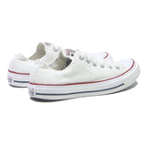 CONVERSE Chuck Taylor All Star Womens Low Top Trainers White Canvas UK 5.5