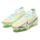 NIKE Mercurial Superfly Mens High Top Trainers White Synthetic UK 6.5