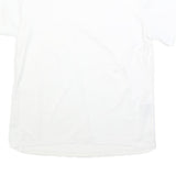 NIKE Mens White Running T-Shirt M Short Sleeve Crew Neck Performance