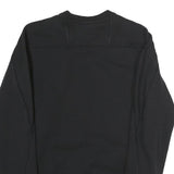 ADIDAS Mens Black & Red Logo Crew Neck S Sweatshirt Pullover Sportswear