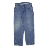 DICKIES Mens Relaxed Blue Denim Jeans W36 L34 Workwear Zip Closure