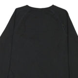 CARHARTT Womens Black Long Sleeve Crew Neck Relaxed Fit M Cotton Blend T-Shirt
