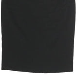 CHANEL Womens Black Mini Cotton Skirt M Classic Elegant Style