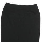 CHANEL Womens Black Mini Cotton Skirt M Classic Elegant Style