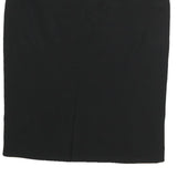 CHANEL Womens Black Mini Cotton Skirt M Classic Elegant Style