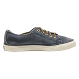SPERRY Low Top Trainers Blue Canvas Womens UK 6.5