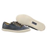 SPERRY Low Top Trainers Blue Canvas Womens UK 6.5