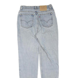 LEVI'S Womens 512 Tapered Jeans Blue Regular Tapered Denim Medium W28 L32