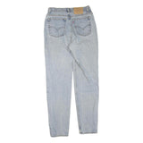 LEVI'S Womens 512 Tapered Jeans Blue Regular Tapered Denim Medium W28 L32