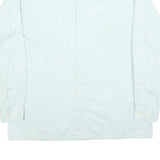 LORD HAMILTON Mens White Long Sleeve Shirt L Cotton Blend Classic Fit Button