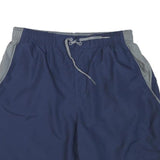 NIKE Mens Shorts Blue & Grey Casual L W30 Sports Swim Training