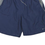 NIKE Mens Shorts Blue & Grey Casual L W30 Sports Swim Training
