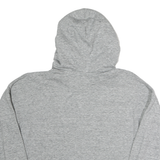 LEVI'S Womens Grey Cotton Hoodie XS Logo Printed Casual Sweatshirt