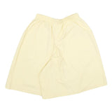 KORET Womens Cream Casual Shorts M W24 Elastic Waistband Light Fabric