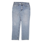 CARHARTT Mens Jeans Blue Relaxed Straight Denim Medium W36 L32 Zip Closure