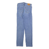 LEVI'S 712 BIG E Womens Jeans Blue Slim Straight Denim Light W28 L30 Slim Fit
