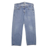 LEVI'S Signature Womens Jeans Blue Relaxed Straight Denim Light W32 L27 Comfort