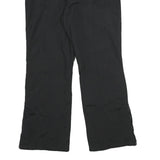FILA Lined Womens Black Cotton Blend Regular Fit Straight Leg Trousers W30 L32
