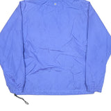 OBERMEYER Womens Blue Outdoor Jacket L Polyester Blend Plain Zip Hooded