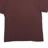 CARHARTT Mens Maroon Pocket T-Shirt M Short Sleeve Crew Neck Classic Cotton