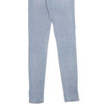 LEVI'S 721 High Rise Skinny Womens Jeans Blue Slim Denim Light W24 L32 Skinny