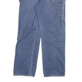 DICKIES Mens Regular Fit Straight Leg Denim Light Blue W32 L29 Workwear Jeans