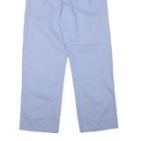 DICKIES Mens Cotton Blend Blue Regular Fit Straight Leg Trousers W30 L29