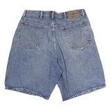 WRANGLER Mens Denim Blue Casual Shorts L W34 Cotton Comfortable Fit