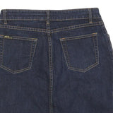 FUBU Womens Blue Denim Mini Cotton Skirt S Casual Streetwear Urban