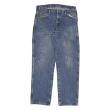 DICKIES Mens Jeans Blue Regular Straight Denim Medium Wash W34 L33 Durable