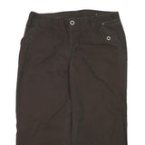 SONOMA Womens Shorts Black Casual XL W34 Button Cotton Blend