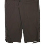 SONOMA Womens Shorts Black Casual XL W34 Button Cotton Blend