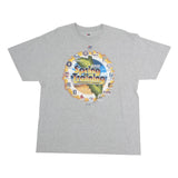 MAJESTIC Mens Grey 2015 Spring Training Graphic T-Shirt XL Short Sleeve Crew
