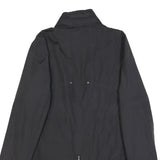 MISS SIXTY Womens Black Jacket L Polyester Zip Plain Stylish Casual