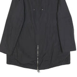 MISS SIXTY Womens Black Jacket L Polyester Zip Plain Stylish Casual