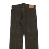 PAUL SMITH Mens Cotton Blend Brown Regular Straight Trousers W34 L32 Classic