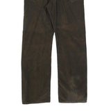 PAUL SMITH Mens Cotton Blend Brown Regular Straight Trousers W34 L32 Classic